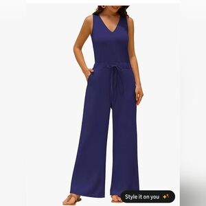 Royal Blue Jumpsuit